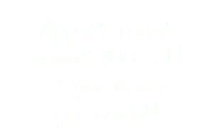 Appartement vanaf 700 sek! 2 personen per nacht!